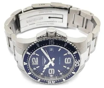 Longines HydroConquest L3.730.4.96.6 39mm Stainless steel Blue 3