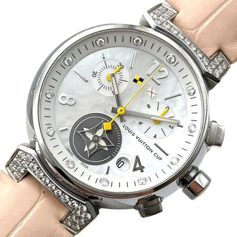 Louis Vuitton Q132H 33mm Stainless steel White