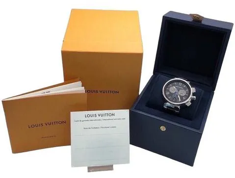 Louis Vuitton QA094Z 44mm Gray 7