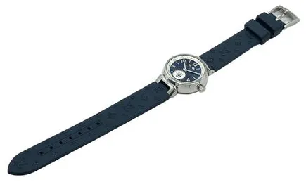 Louis Vuitton Q12MP 28mm Stainless steel Blue 1