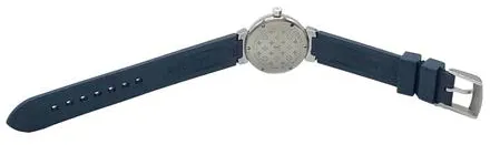 Louis Vuitton Q12MP 28mm Stainless steel Blue 2