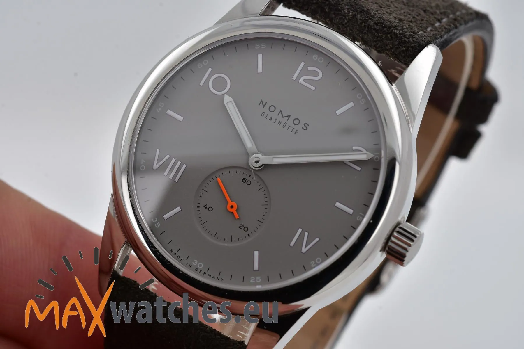 NOMOS Club Campus 727 38.5mm Stainless steel Gray 9