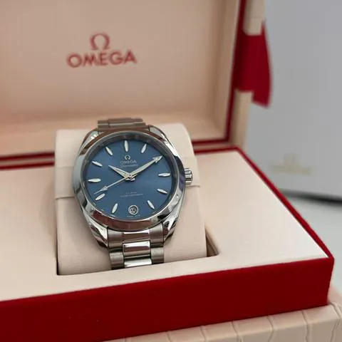 Omega Aqua Terra 220.10.34.20.03.002 34mm Stainless steel Blue 4