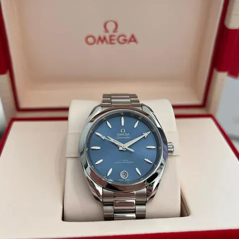 Omega Aqua Terra 220.10.34.20.03.002 34mm Stainless steel Blue 6