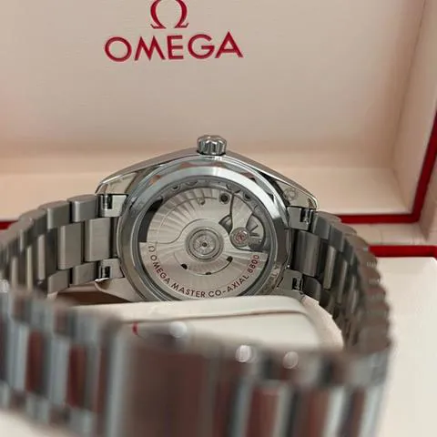 Omega Aqua Terra 220.10.34.20.03.002 34mm Stainless steel Blue 8