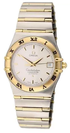 Omega Constellation 1202.30.00 35.5mm Yellow gold and Stainless steel Silver