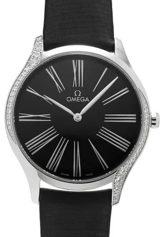 Omega De Ville 428.17.39.60.01.001 39mm Stainless steel Black