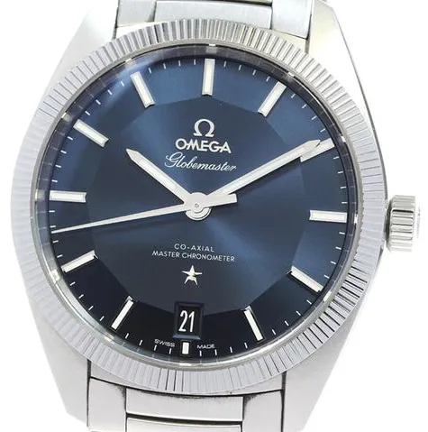 Omega Globemaster 130.30.39.21.03.001 39mm Stainless steel Blue