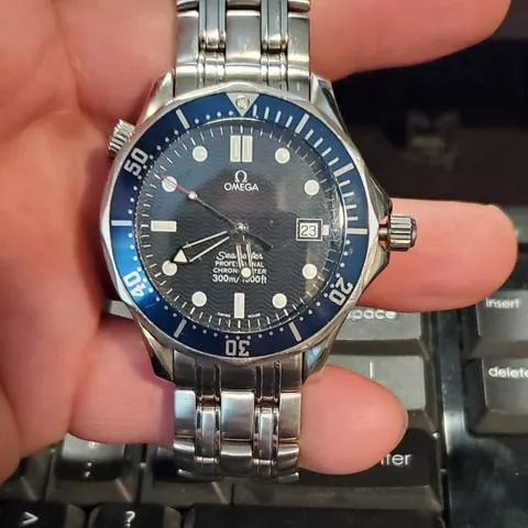 Omega Seamaster 168.1623 41mm Stainless steel Blue 8