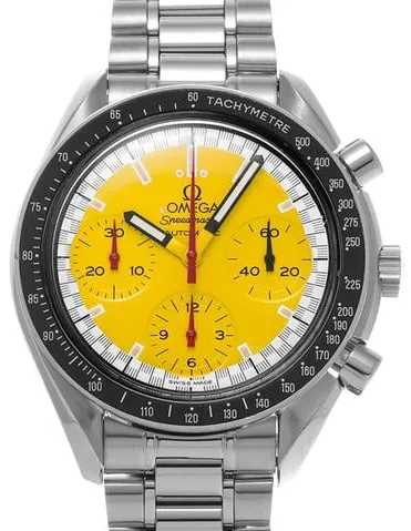 Omega Speedmaster Reduced 3510.12 39mm Stainless steel Yellow