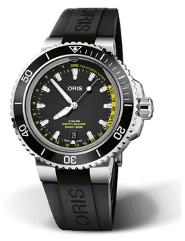 Oris Aquis 01 733 7755 4154-Set RS 45mm Stainless steel Black