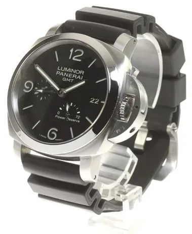 Panerai Luminor 1950 3 Days GMT Power  PAM 00347 45mm Stainless steel Black 2