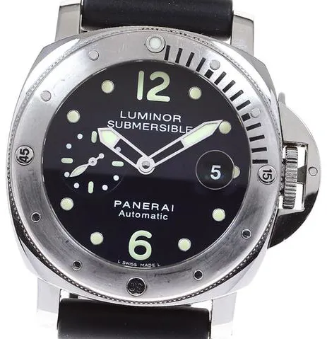 Panerai Submersible PAM 00024 44mm Stainless steel Black