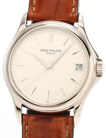 Patek Philippe Calatrava 5127G-001 White gold Silver