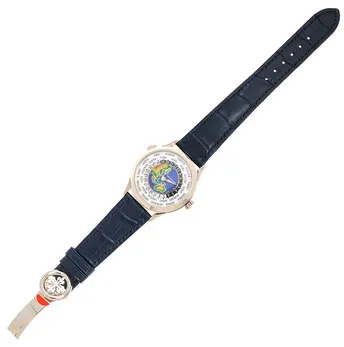 Patek Philippe World Time 5231G-001 38mm White gold Blue 2