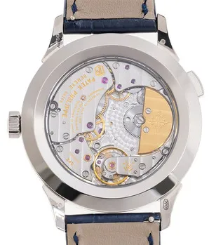 Patek Philippe World Time 5231G-001 38mm White gold Blue 4