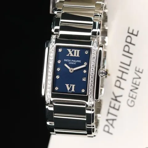 Patek Philippe Twenty~4 4910/10A-012 25mm Stainless steel Blue 7