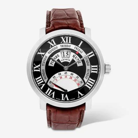 Pierre Kunz PKG 009 GD-BLK 44mm White gold Black