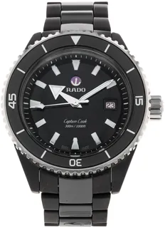 Rado Captain Cook R32129152 Ceramic and Titanium and Stainless steel and PVD Black