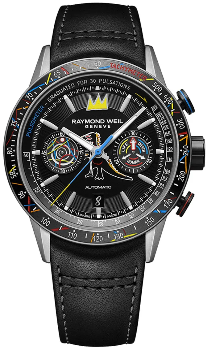 Raymond Weil Freelancer 7780-TIC-JMB01 Titanium Black