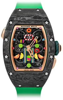 Richard Mille RM 037 RM 037 52.65mm Carbon fiber Skeletonized