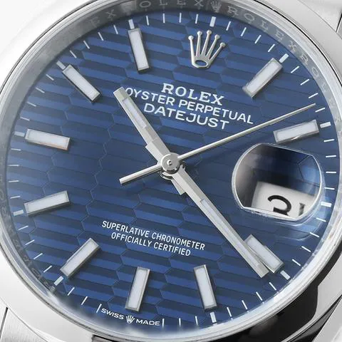 Rolex Datejust 36 126200 36mm Stainless steel Blue 5