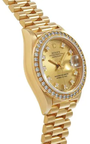 Rolex Datejust 69138G 26mm Yellow gold Champagne 2