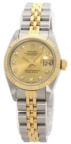 Rolex Datejust 69173G 26mm Stainless steel Champagne 9