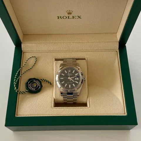 Rolex Datejust II 116334 41mm Stainless steel Black