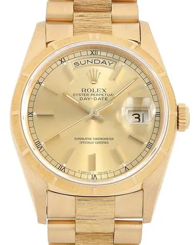 Rolex Day-Date 36 18248 36mm Yellow gold Champagne