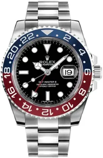 Rolex GMT-Master II 116719BLRO White gold Black