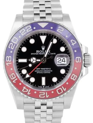 Rolex GMT-Master II 126710 40mm Stainless steel Black