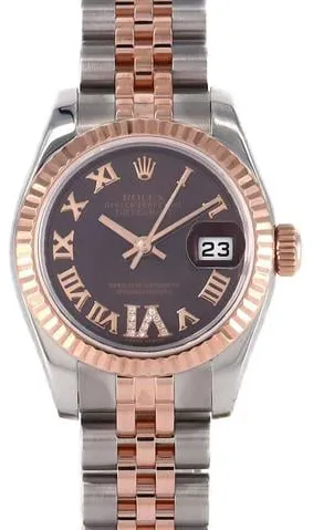 Rolex Lady-Datejust 179171 26mm Rose gold and Stainless steel