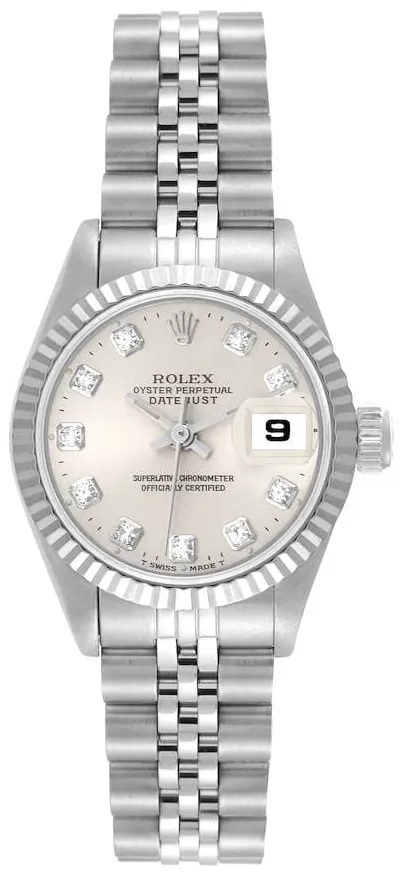 Rolex Lady-Datejust 69174 26mm Stainless steel Silver