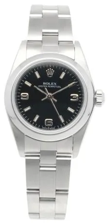 Rolex Oyster Perpetual 76080 Stainless steel Black 7