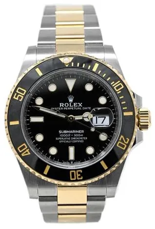 Rolex Submariner 126613LN 41mm Yellow gold and Stainless steel Black