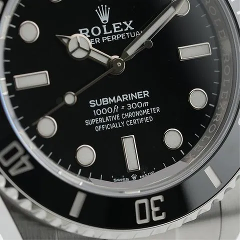 Rolex Submariner (No Date) 41 124060 41mm Stainless steel Black 12