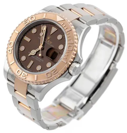 Rolex Yacht-Master 40 126621 40mm Yellow gold and Stainless steel Brown 2