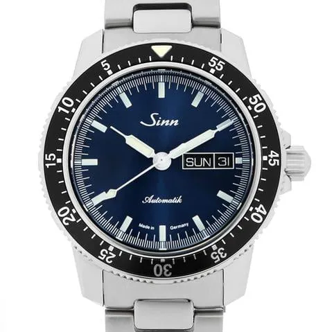 Sinn 104 104.ST.SA.I.B 41mm Stainless steel Blue