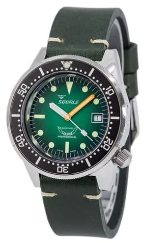 Squale 1521PROFGR.PVE 42mm Stainless steel Green