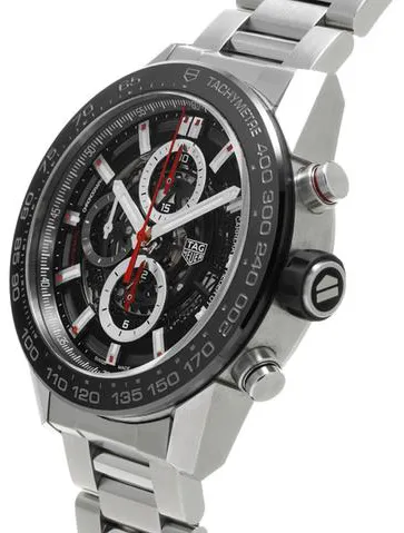 TAG Heuer Carrera CAR2A1W.BA0703 43mm Stainless steel Skeleton 1