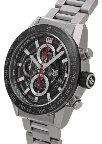 TAG Heuer Carrera CAR2A1W.BA0703 43mm Stainless steel Skeleton 1