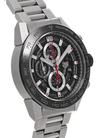 TAG Heuer Carrera CAR2A1W.BA0703 43mm Stainless steel Skeleton 2