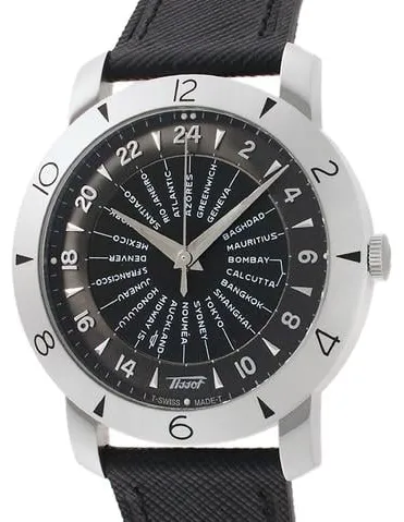 Tissot Heritage Navigator T0786411605700 43mm Stainless steel Black