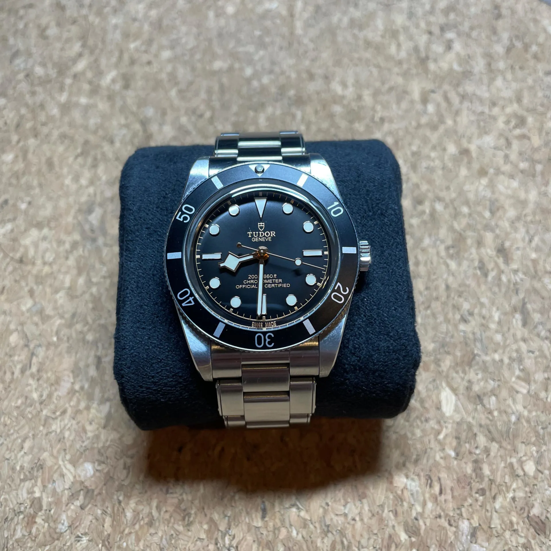 Tudor Black Bay M79000N-0001 37mm Stainless steel Black