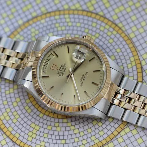 Tudor Prince Date 76213-0001 36mm Yellow gold and Stainless steel Gold