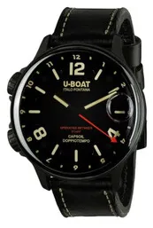 U-Boat Capsoil 9671 Stainless steel Black