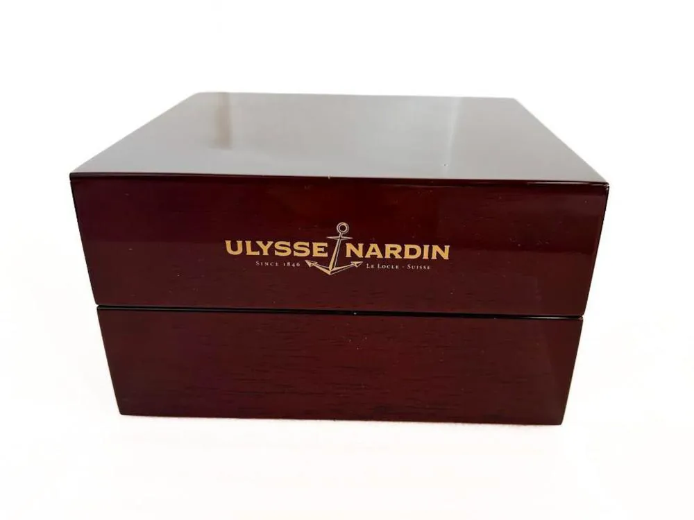 Ulysse Nardin Dual Time 243-55 42mm Stainless steel Black 2