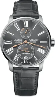 Ulysse Nardin Marine Torpilleur 1183-310/42-BQ Stainless steel Gray