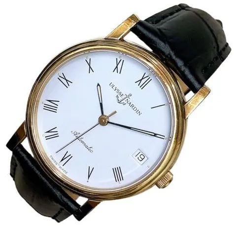 Ulysse Nardin San Marco 13121 32mm Yellow gold White